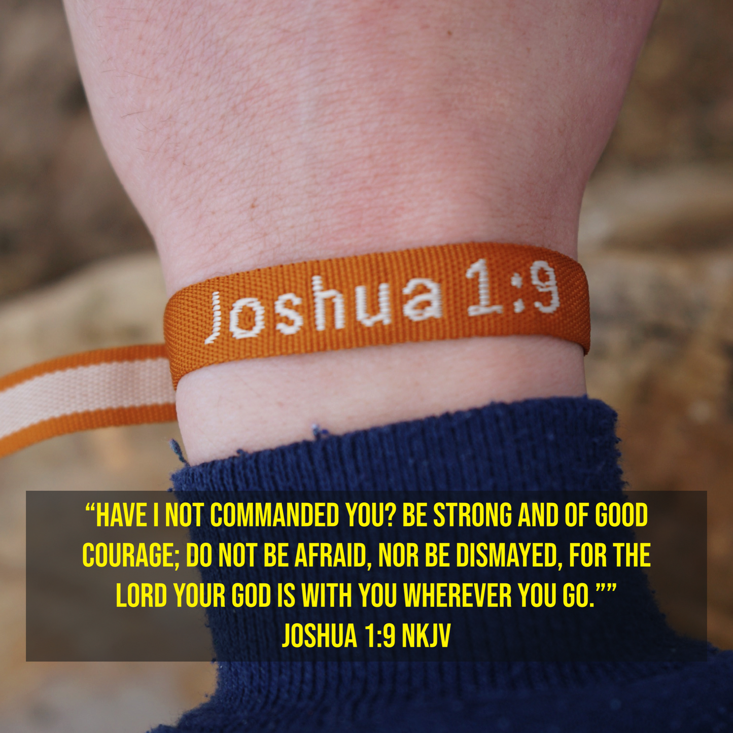 Joshua 1:9 Bracelet