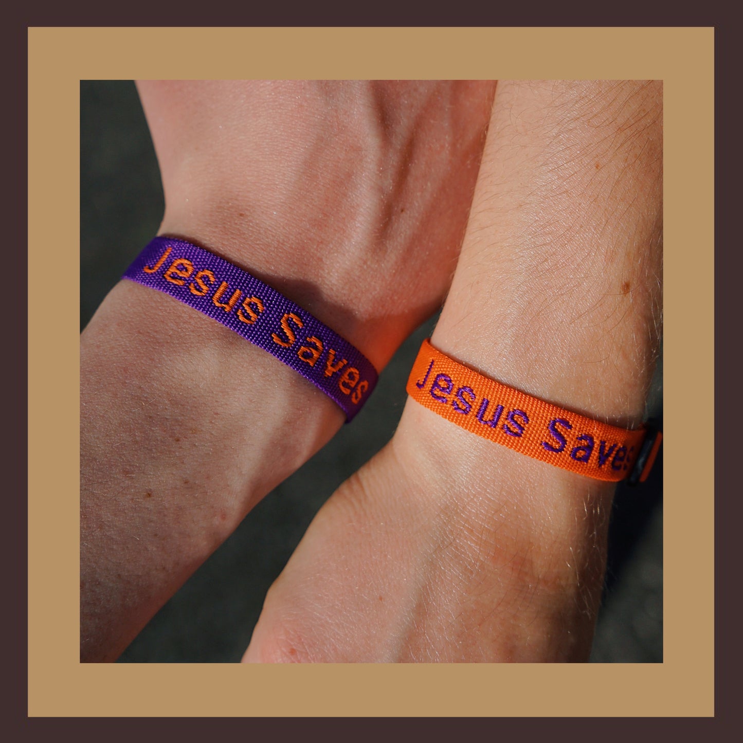 Jesus Saves Bracelet (2 Pack)
