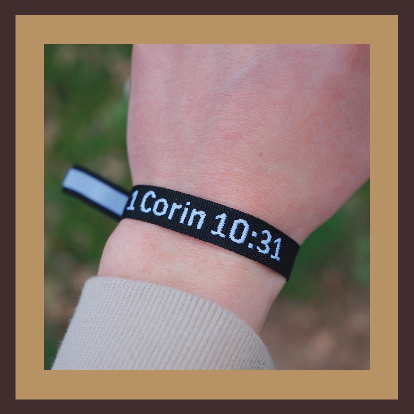 1 Corinthians 10:31 Bible Verse Bracelet