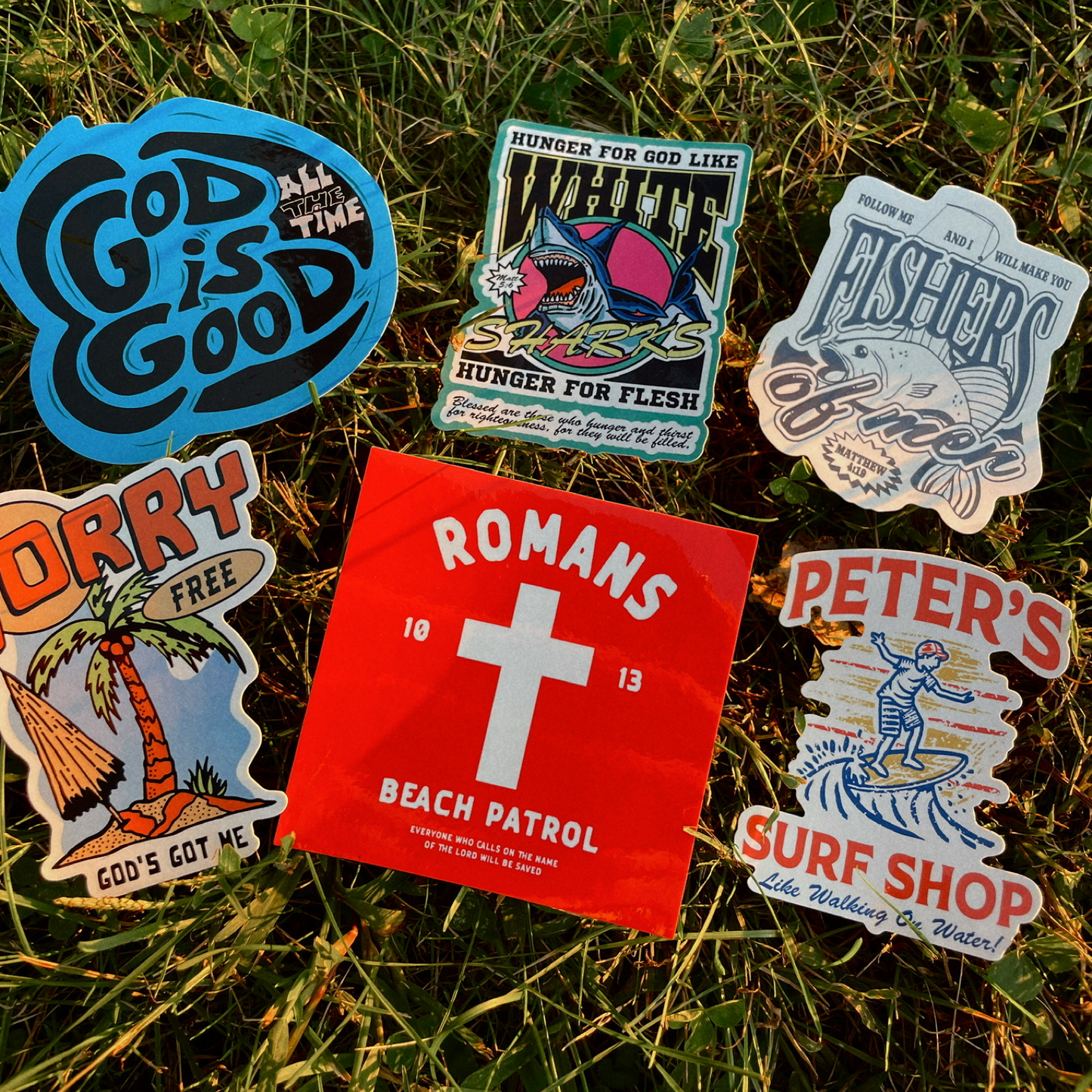 Living Water Sticker Pack