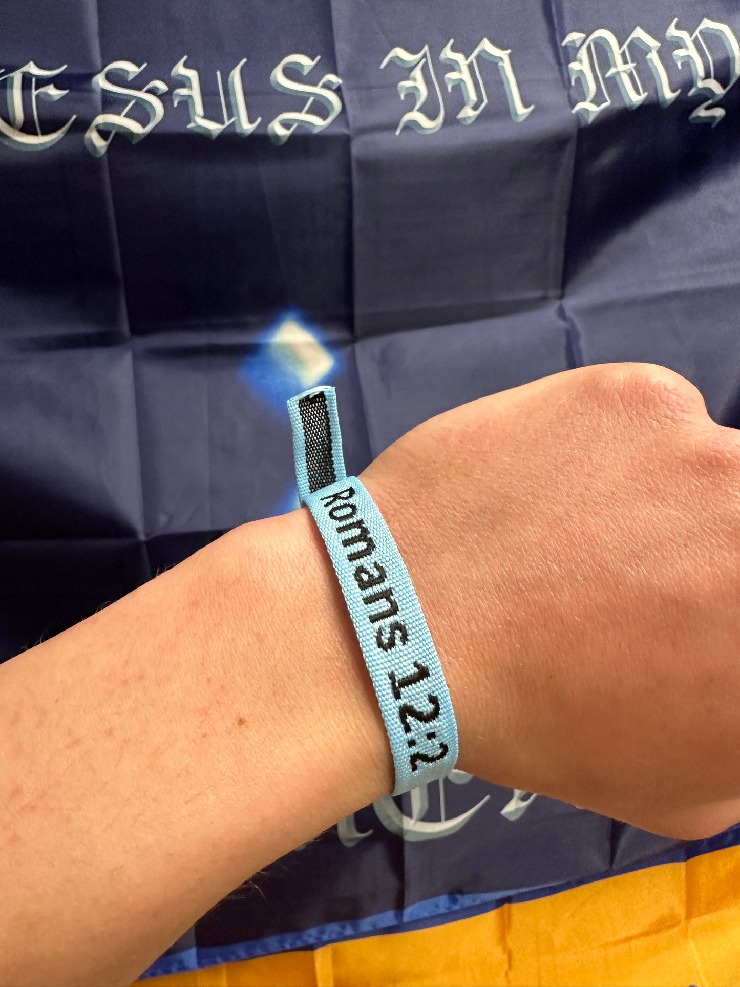 Romans 12:2 Bible Verse Bracelet