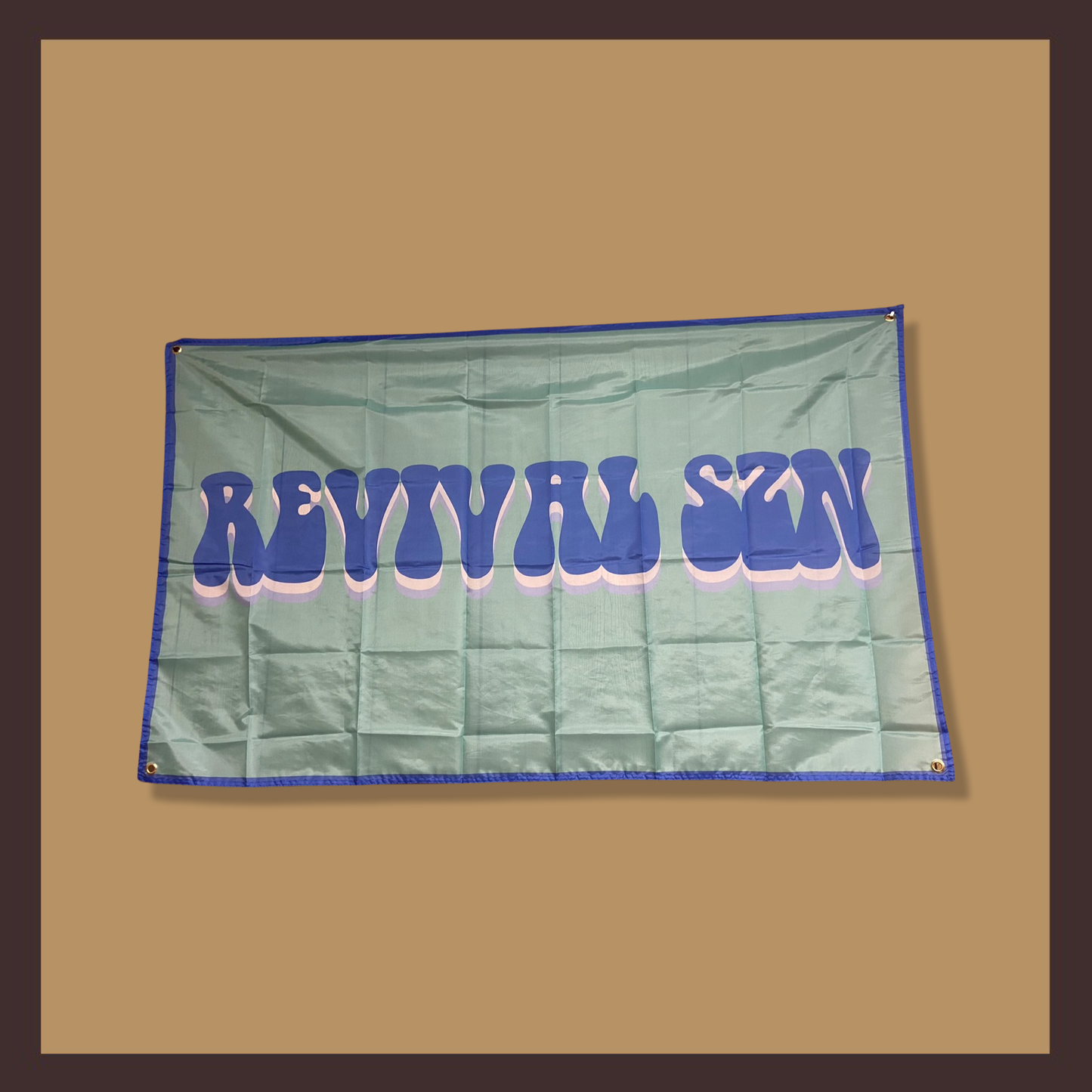 “Revival Szn” Flag (Teal)