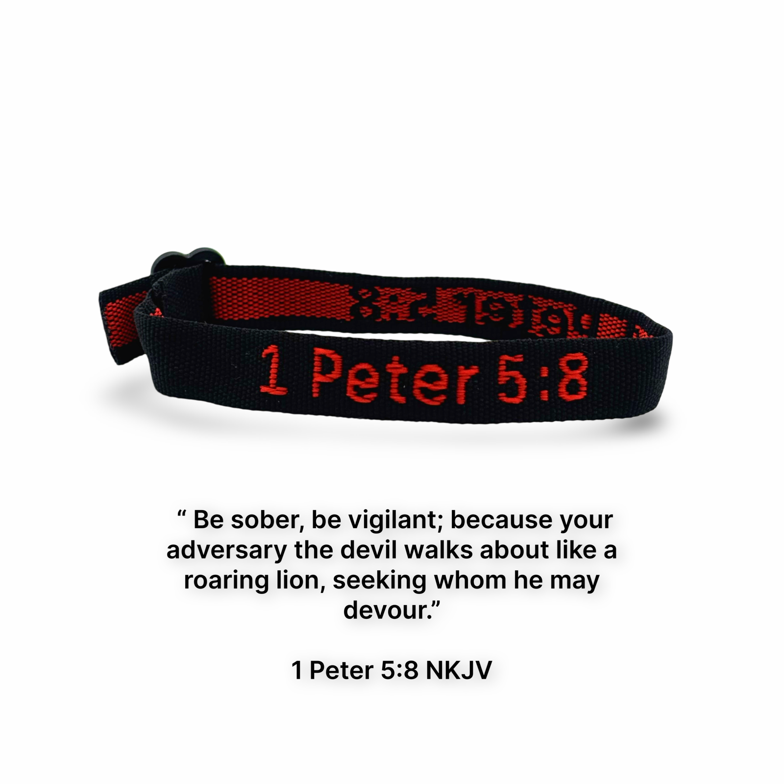 Adjustable Bible Verse Bracelet