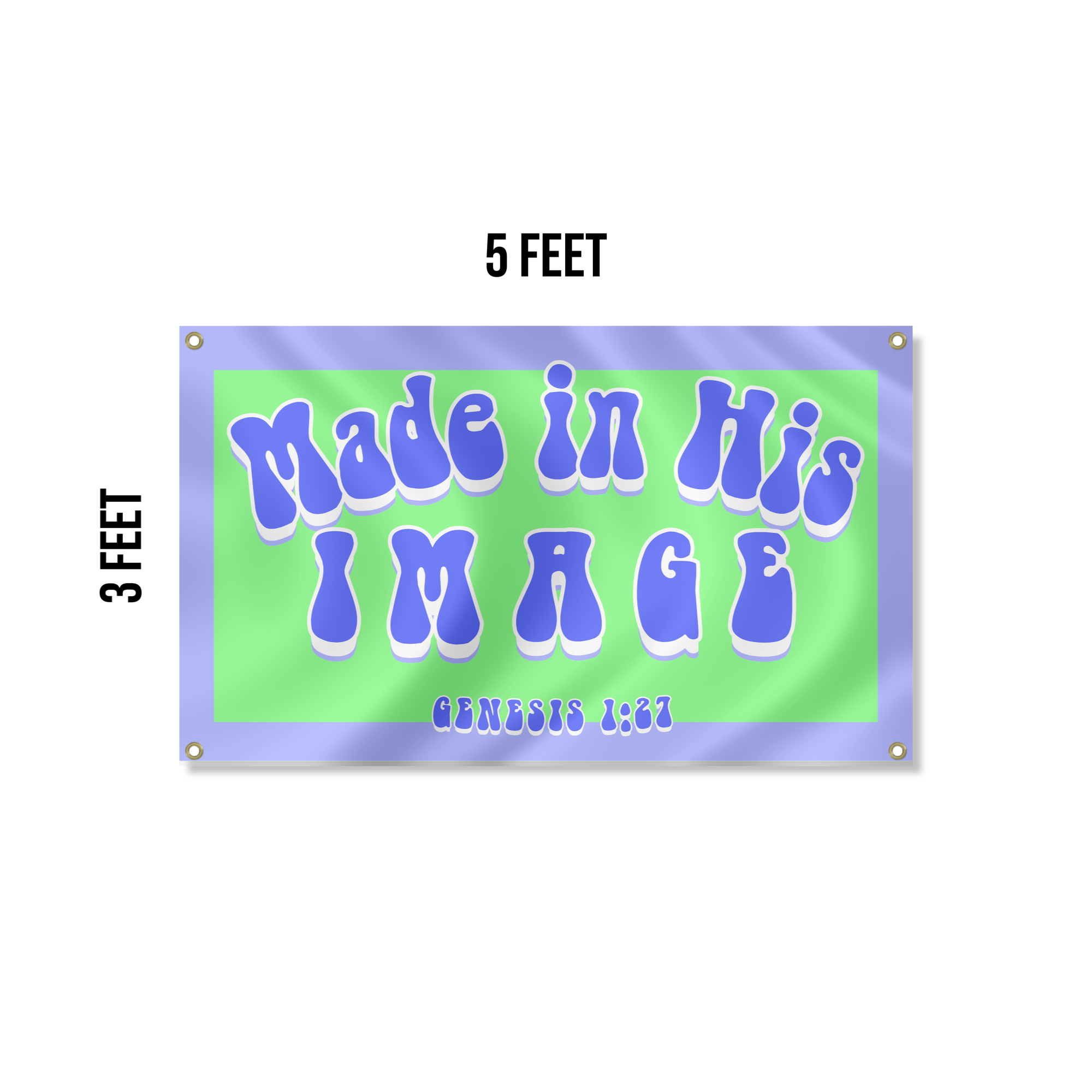 “Made in His Image” Flag