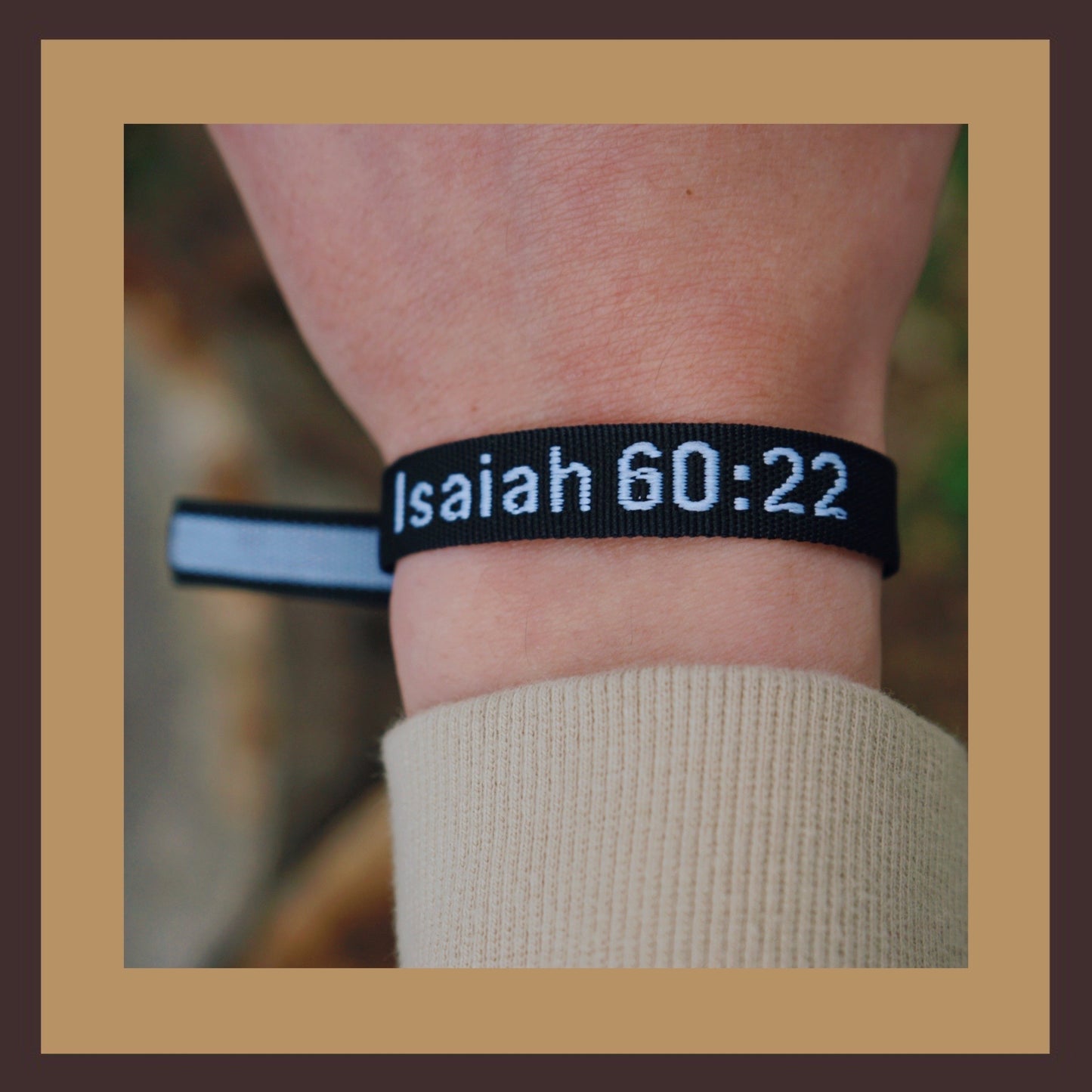 Isaiah 60:22 Bible Verse Bracelet