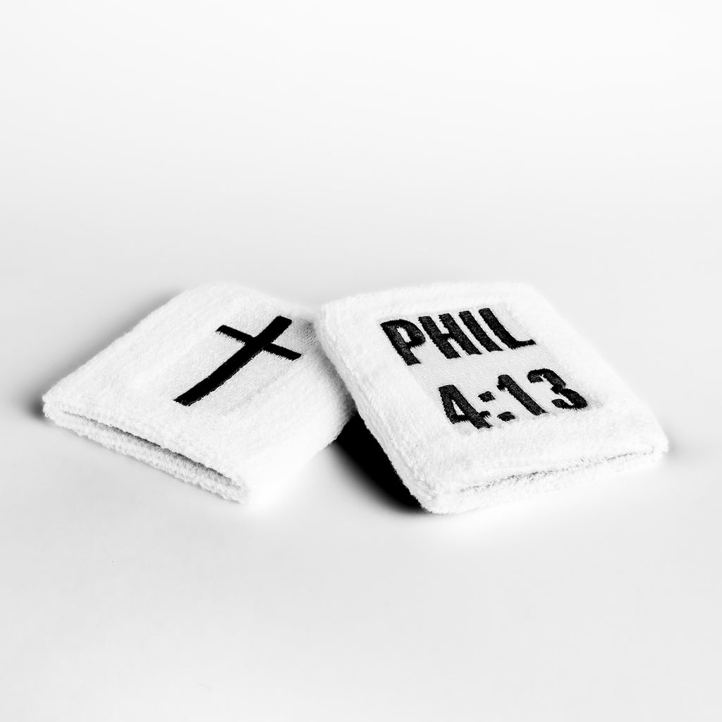 Philippians 4:13 Sweatband 2 Pack