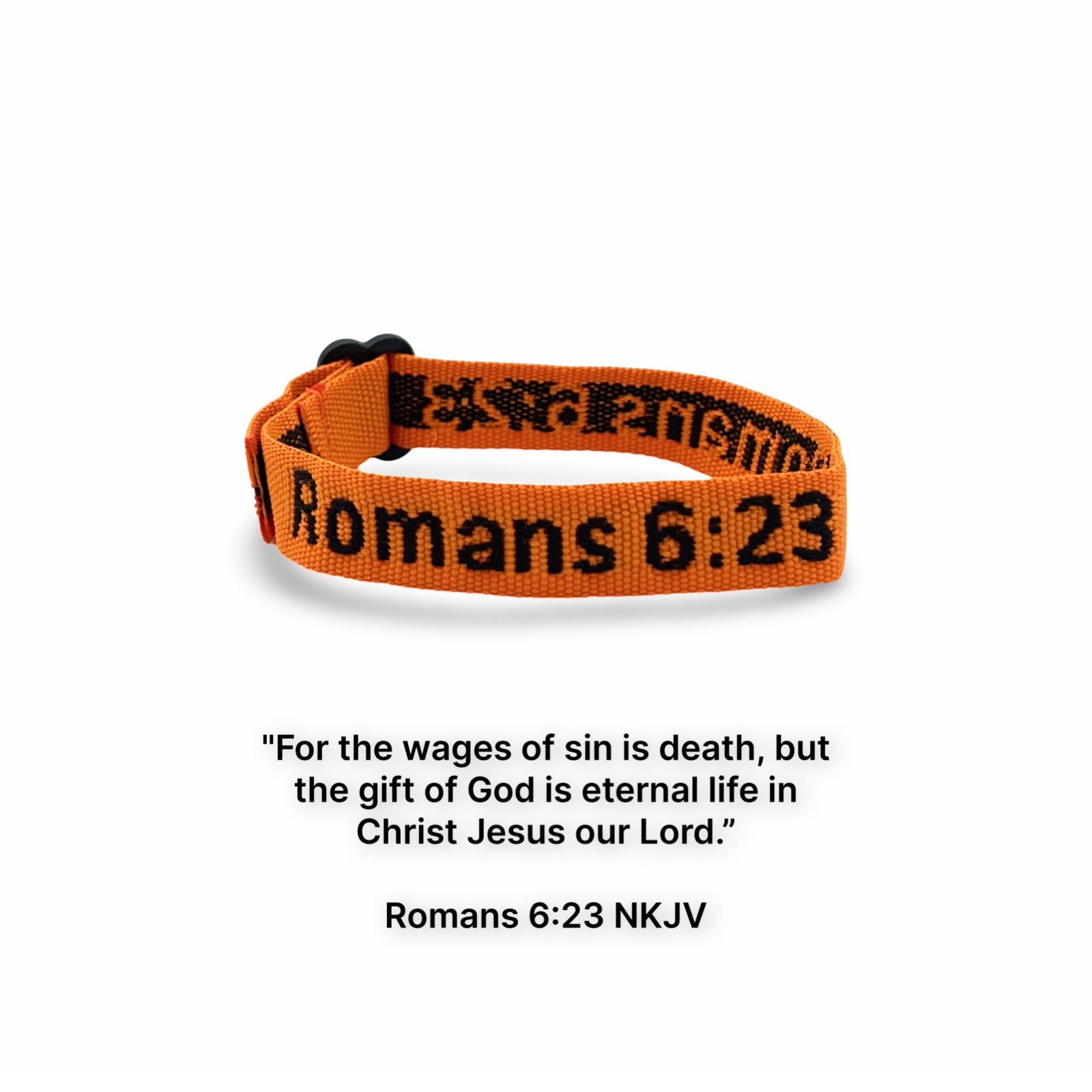 Adjustable Bible Verse Bracelet