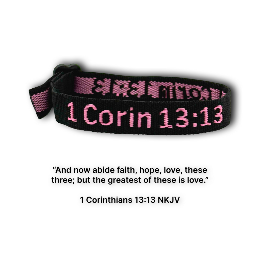 Adjustable Bible Verse Bracelet