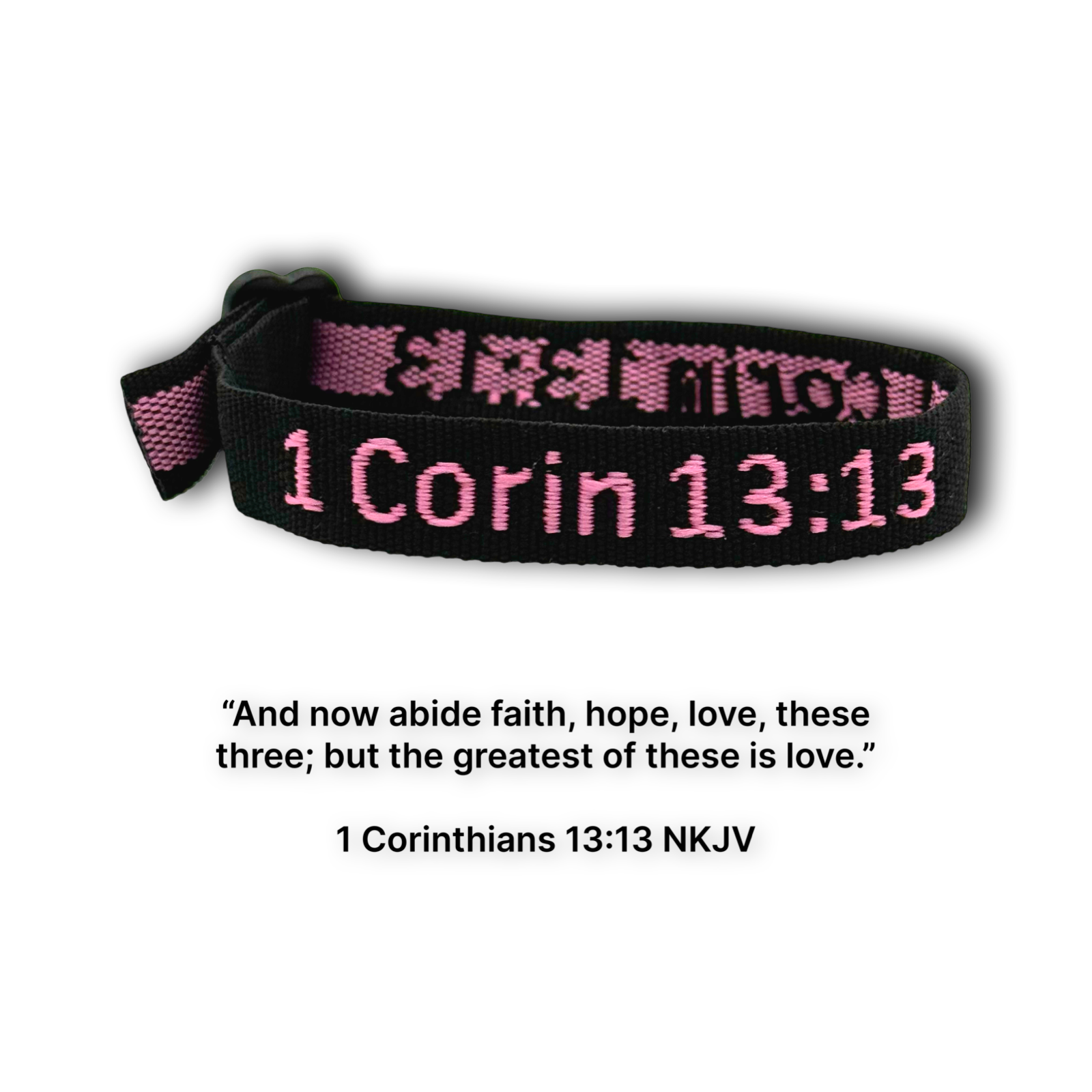 Adjustable Bible Verse Bracelet