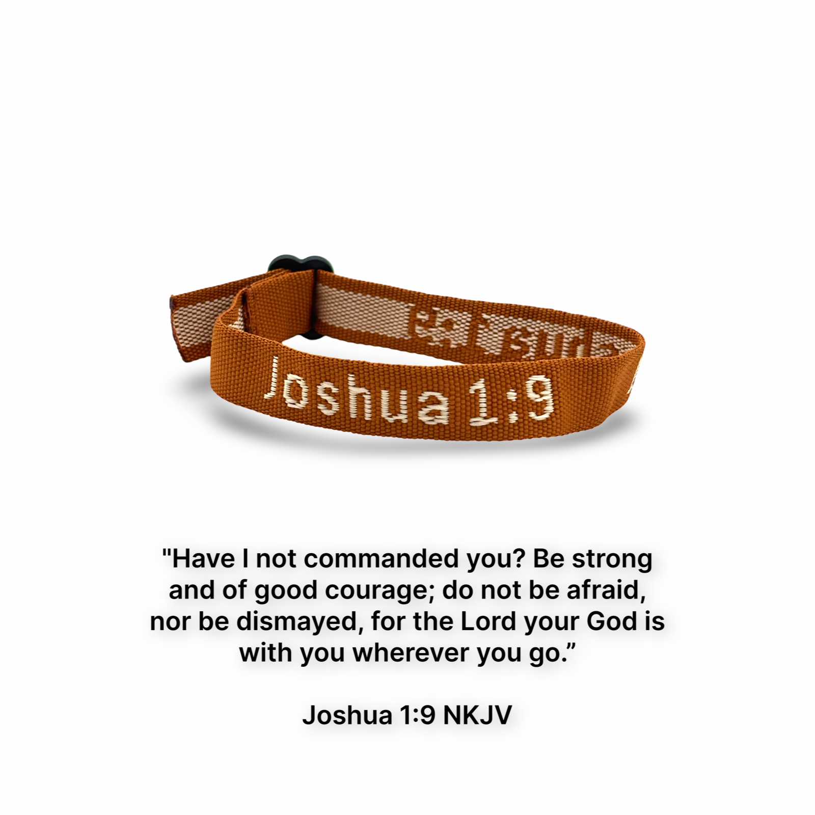Adjustable Bible Verse Bracelet