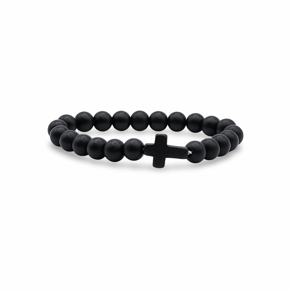 Cross Bead Bracelet