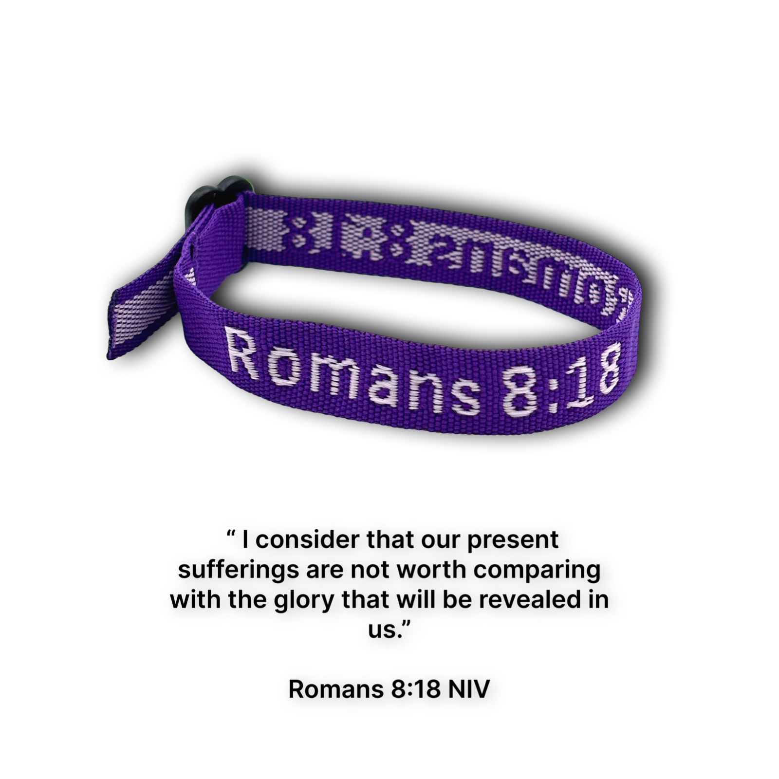 Adjustable Bible Verse Bracelet
