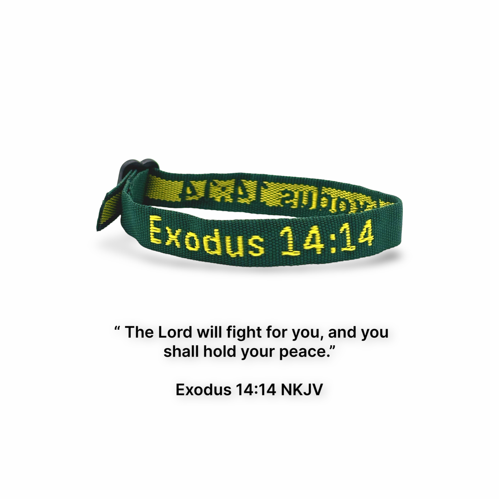 Adjustable Bible Verse Bracelet