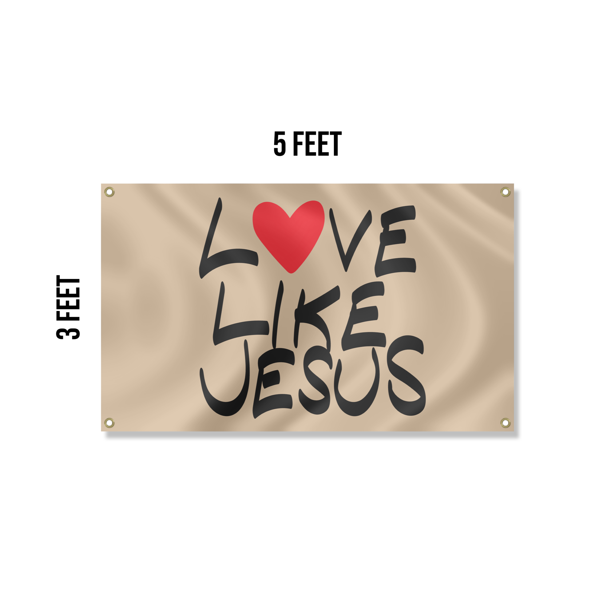 “Love Like Jesus” Flag