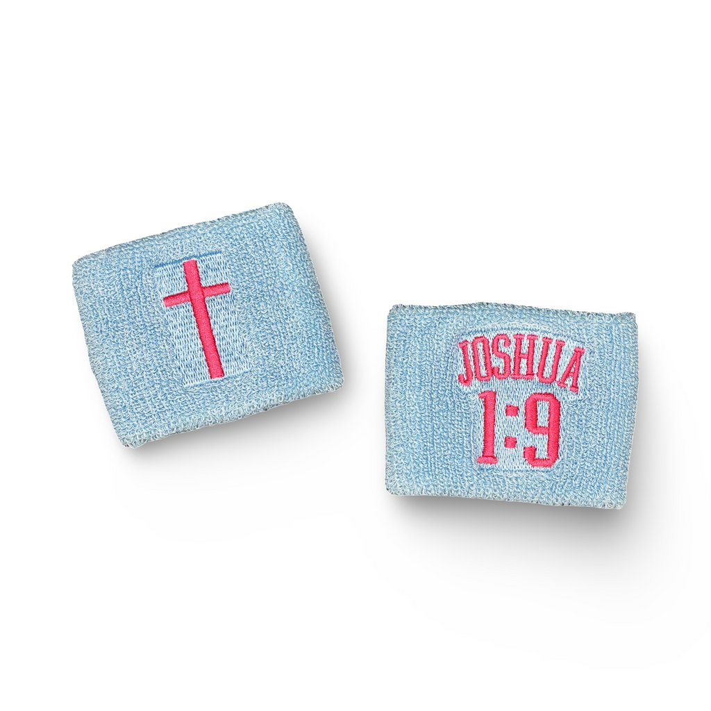 Joshua 1:9 Sweatband 2 Pack