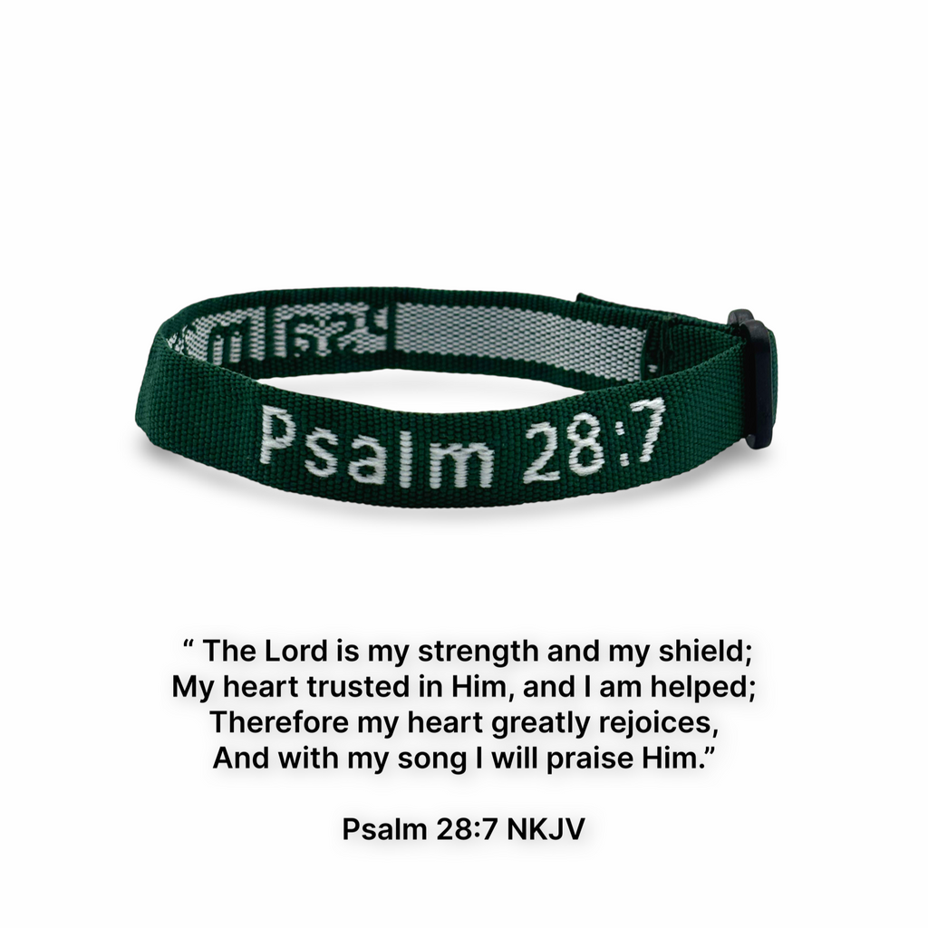 Adjustable Bible Verse Bracelet