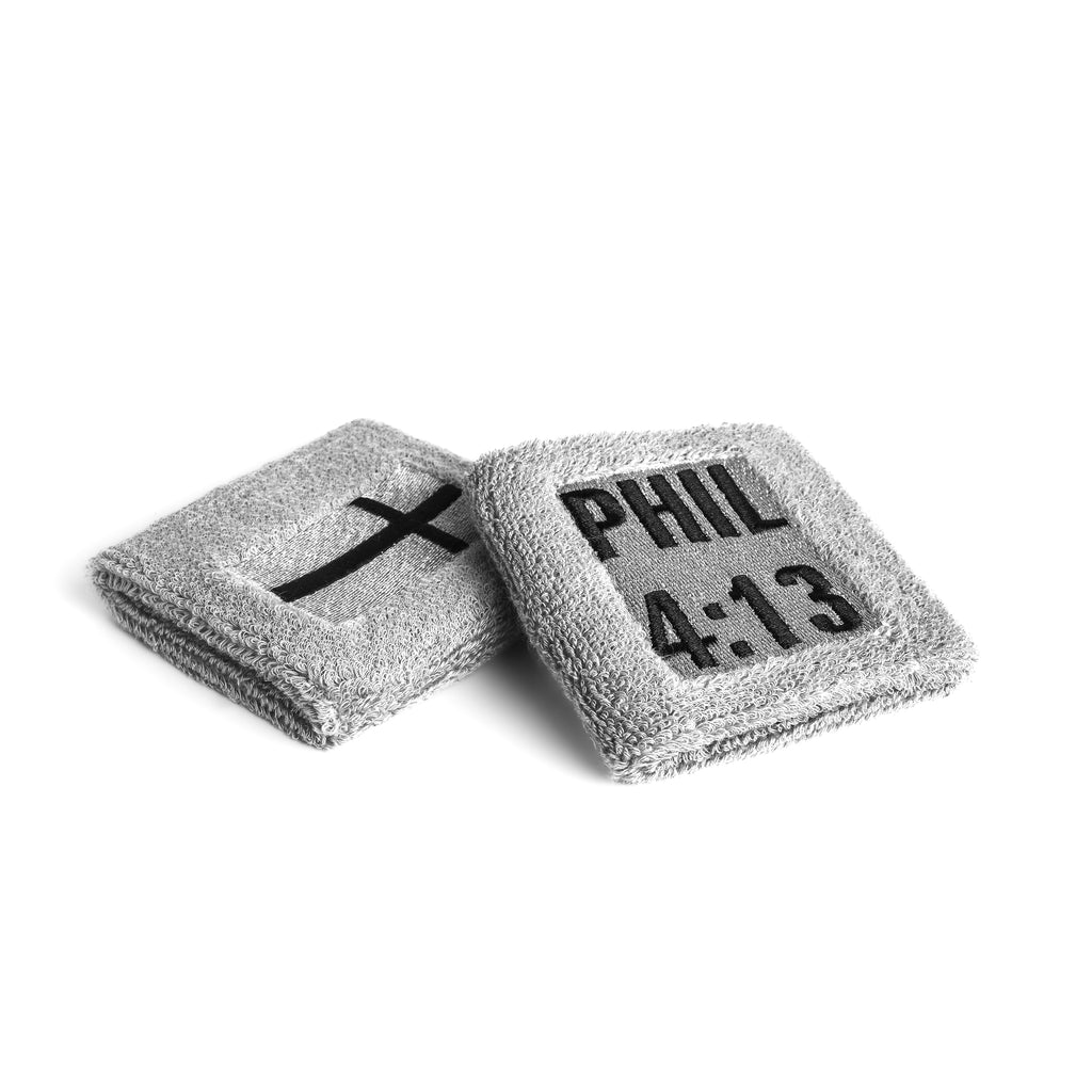 Philippians 4:13 Sweatband 2 Pack
