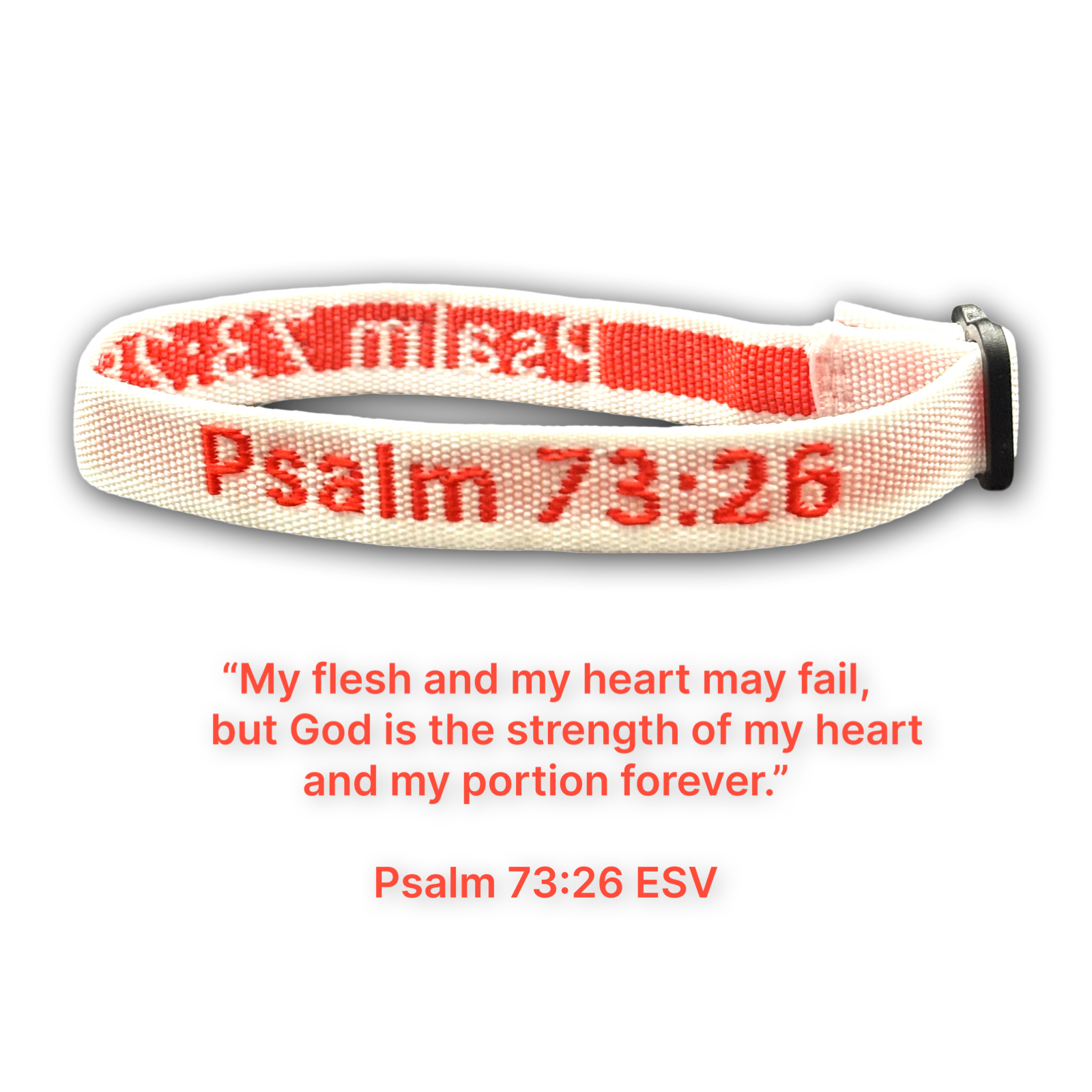 Adjustable Bible Verse Bracelet