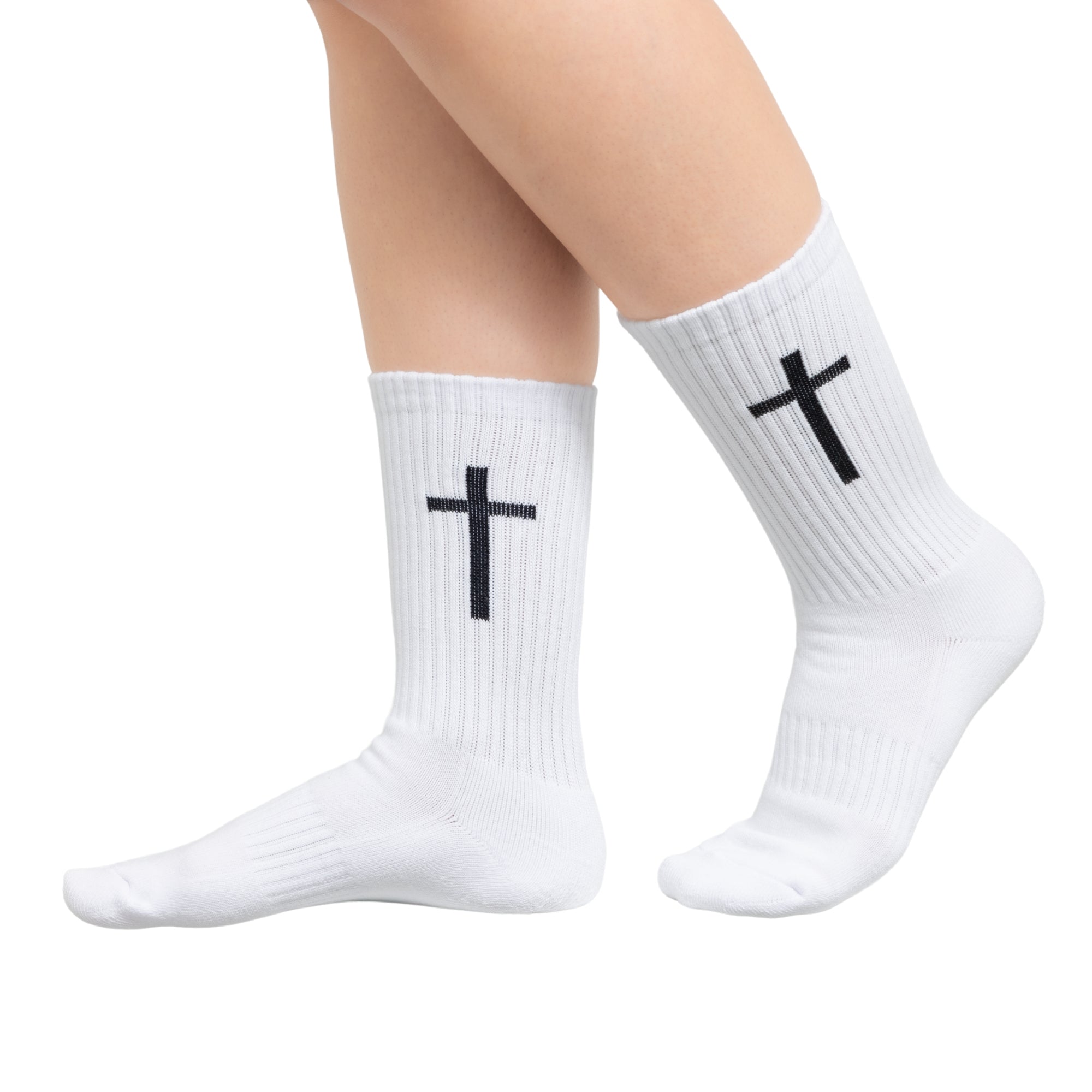 Christian Cushioned Crew Socks
