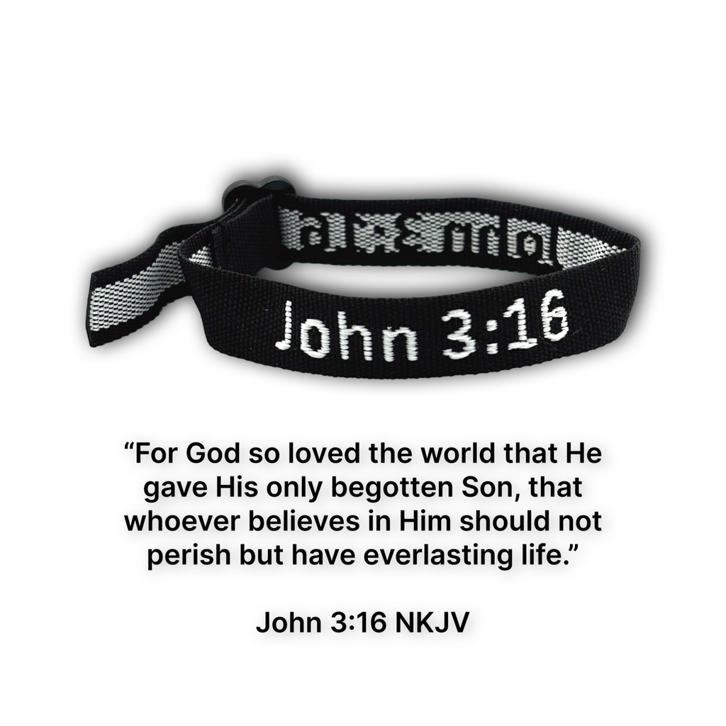 Adjustable Bible Verse Bracelet