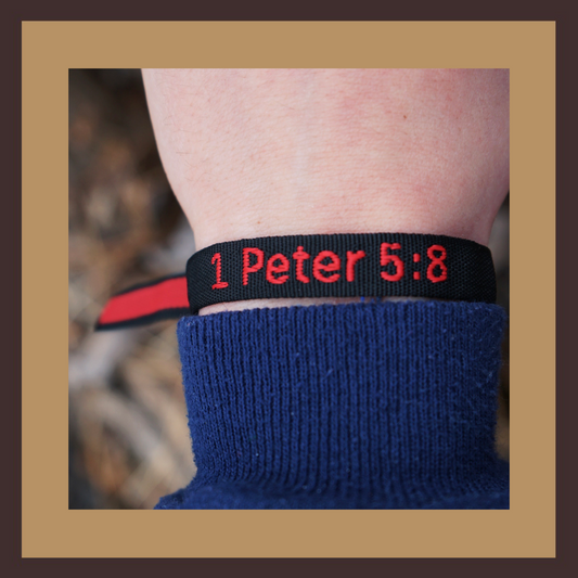 1 Peter 5:8 Bracelet