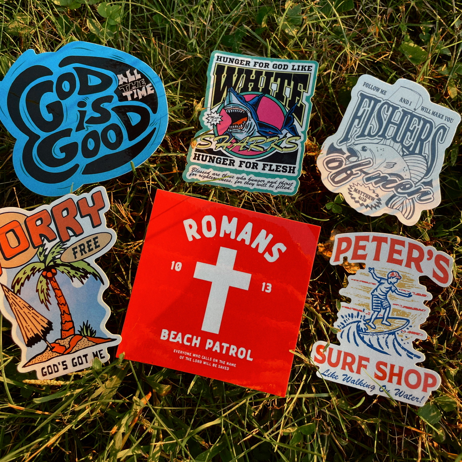 Living Water Sticker Pack