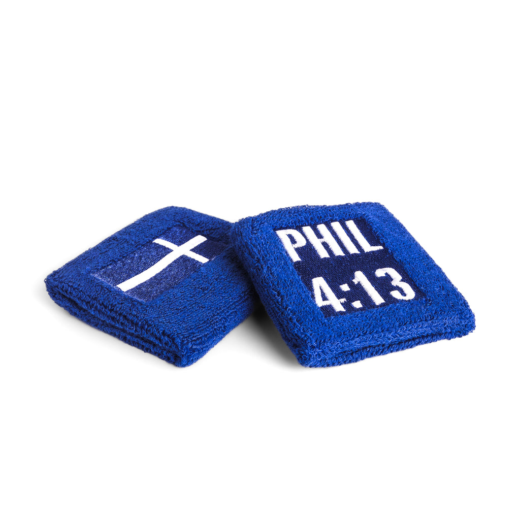 Philippians 4:13 Sweatband 2 Pack