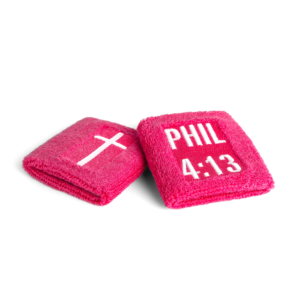 Philippians 4:13 Sweatband 2 Pack
