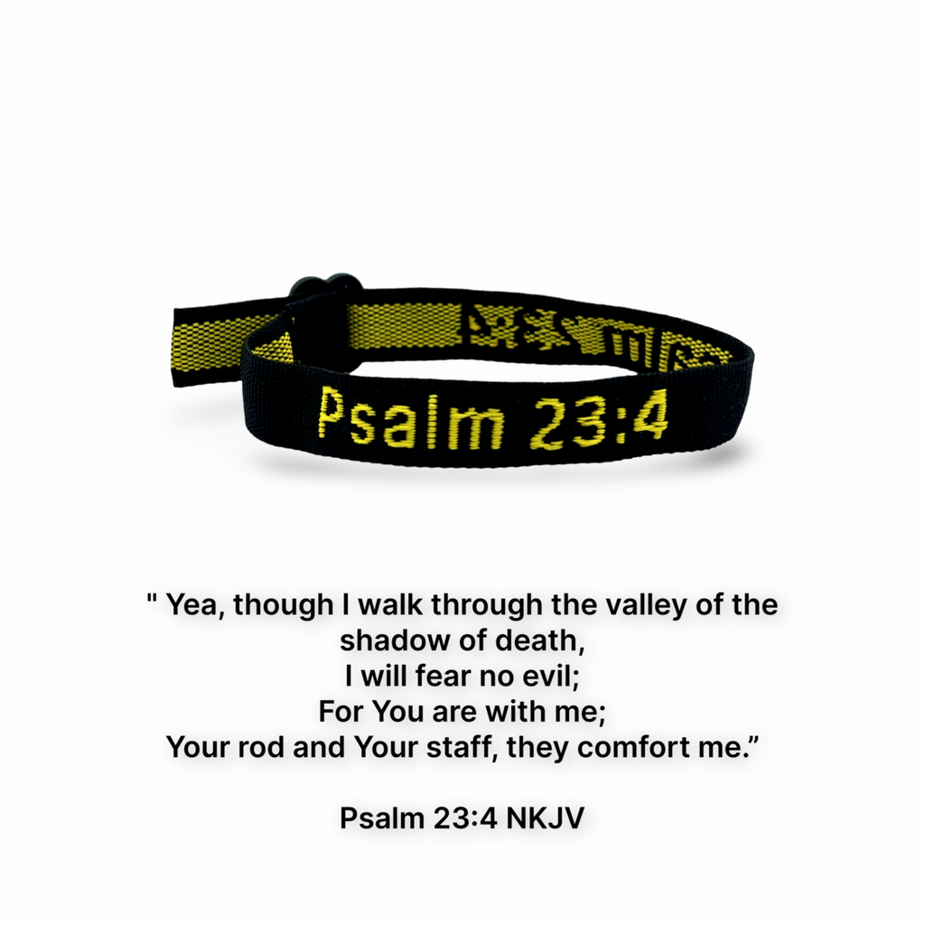 Adjustable Bible Verse Bracelet