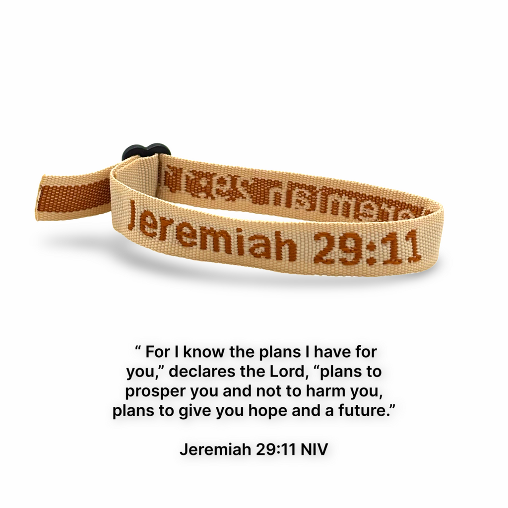 Adjustable Bible Verse Bracelet