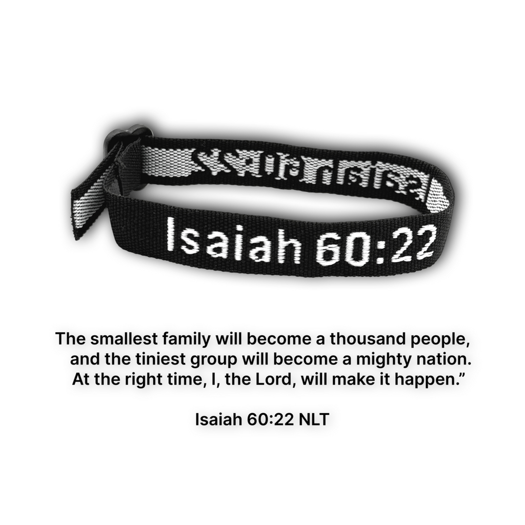 Adjustable Bible Verse Bracelet