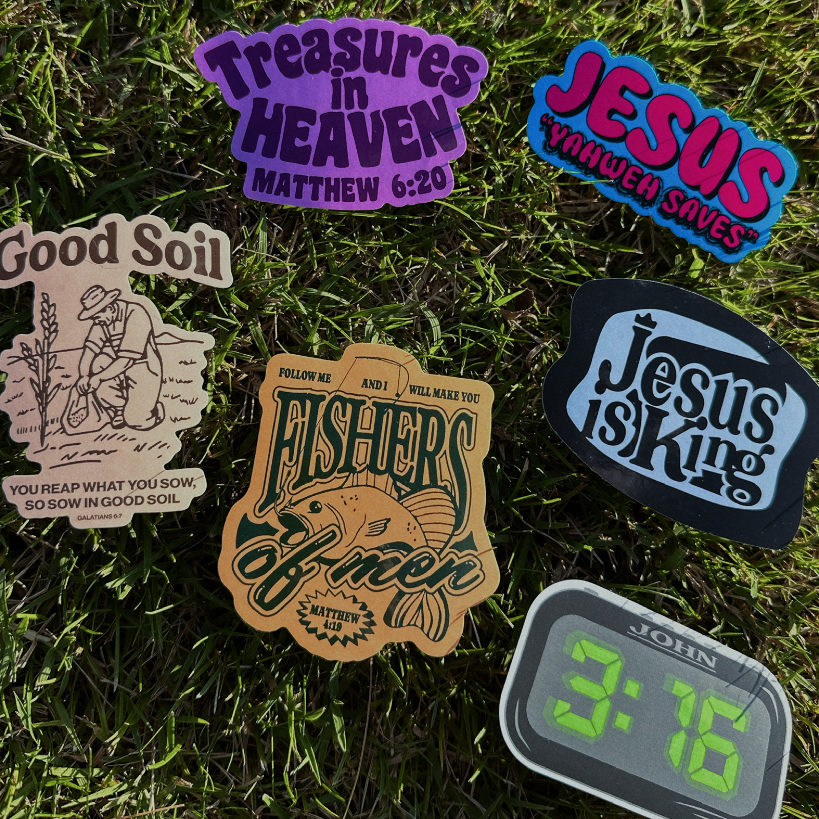 Christian Sticker Pack