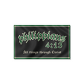 “Philippians 4:13” Flag
