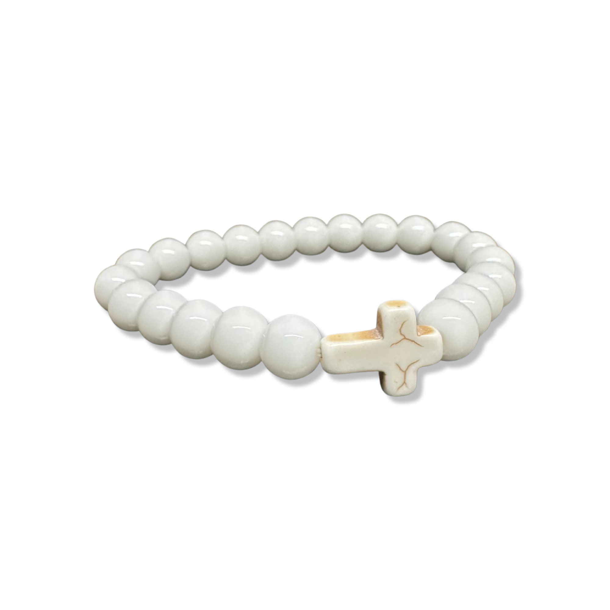 Cross Bead Bracelet