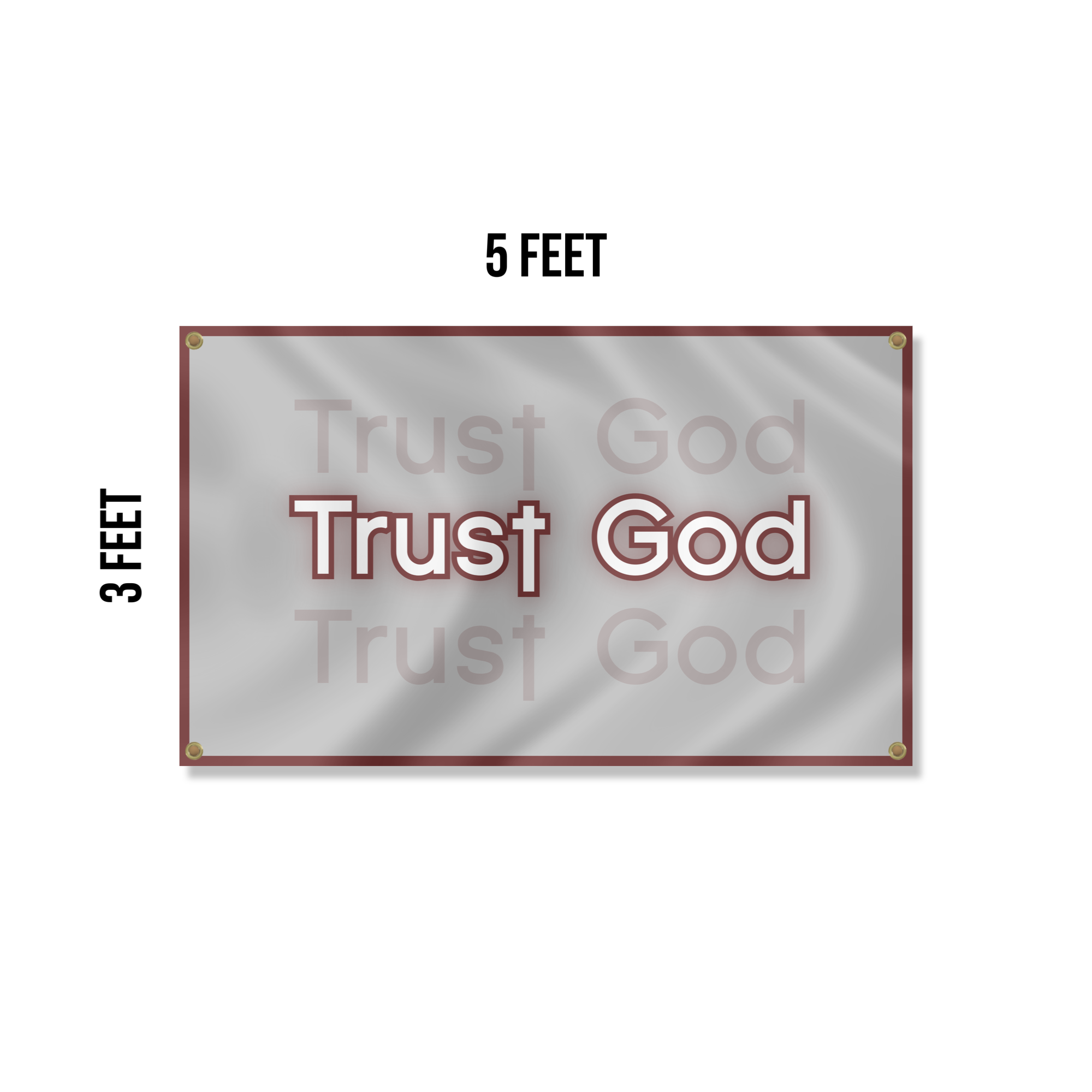 “Trust God” Flag