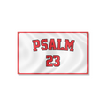 “Psalm 23” Flag (White)
