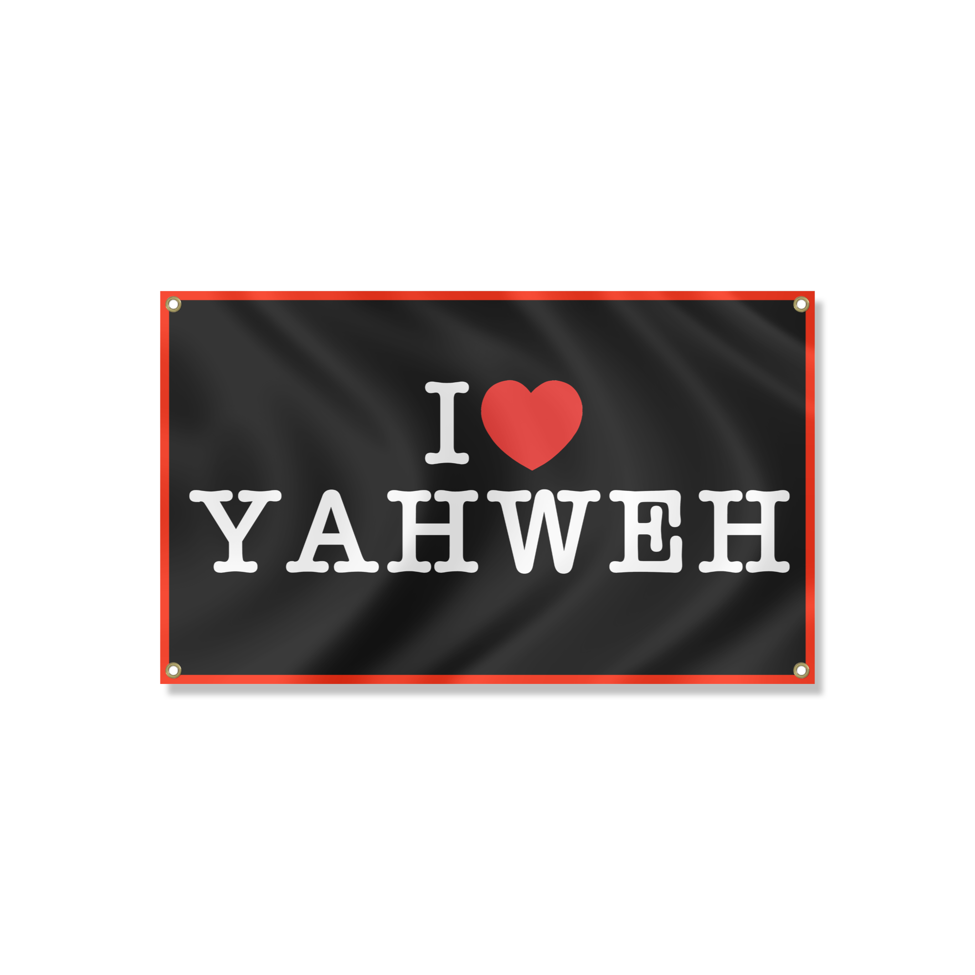 “I Heart Yahweh” Flag