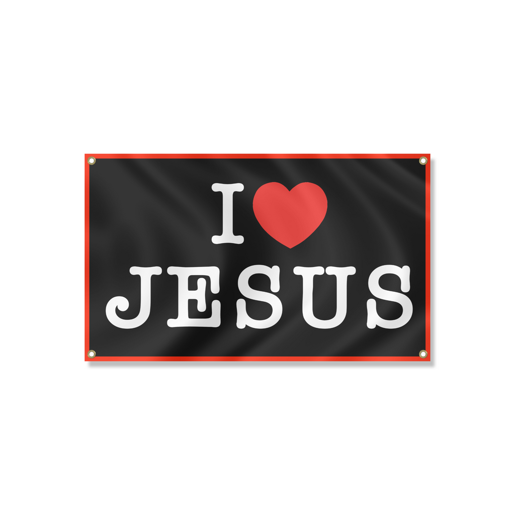 “I Heart Jesus” Flag