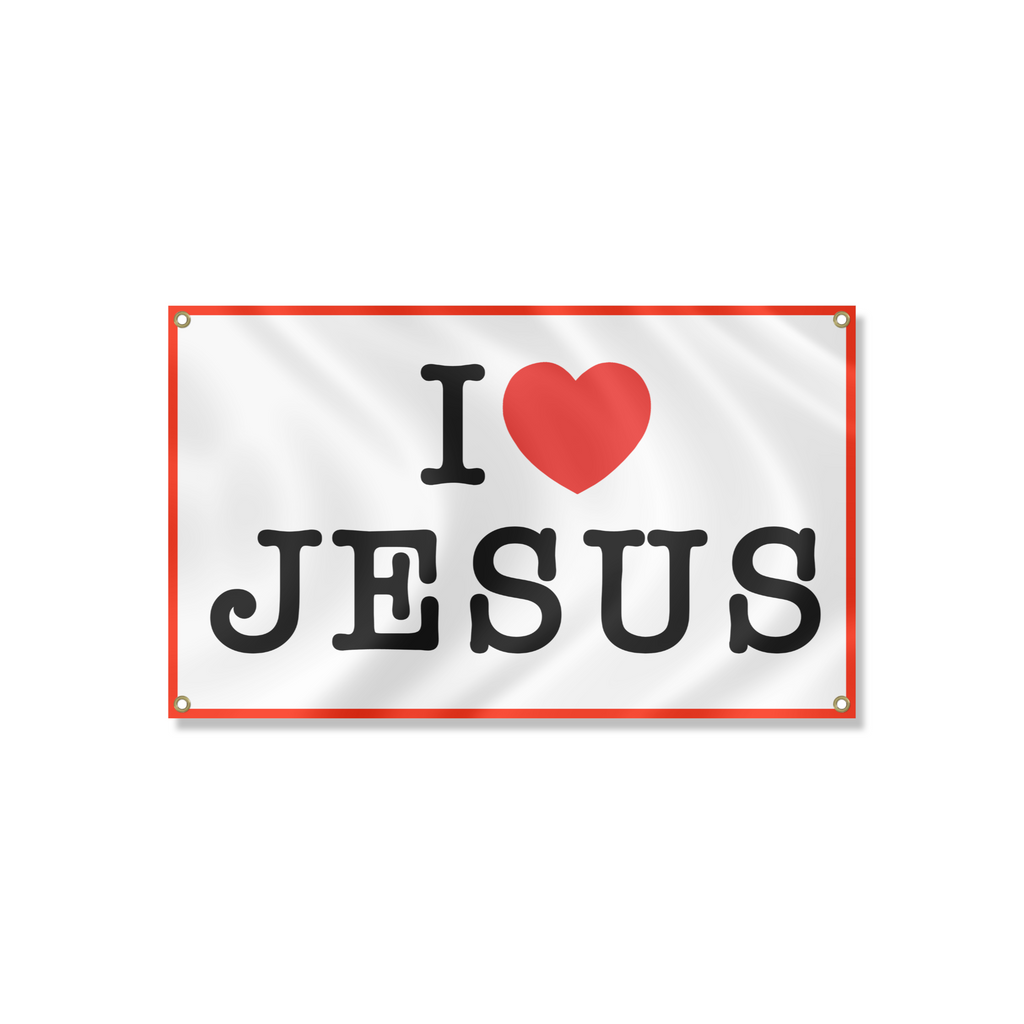 “I Heart Jesus” Flag