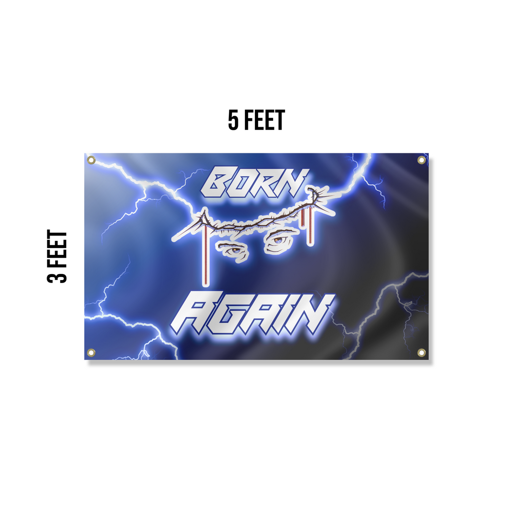 “Born Again Lightning” Flag