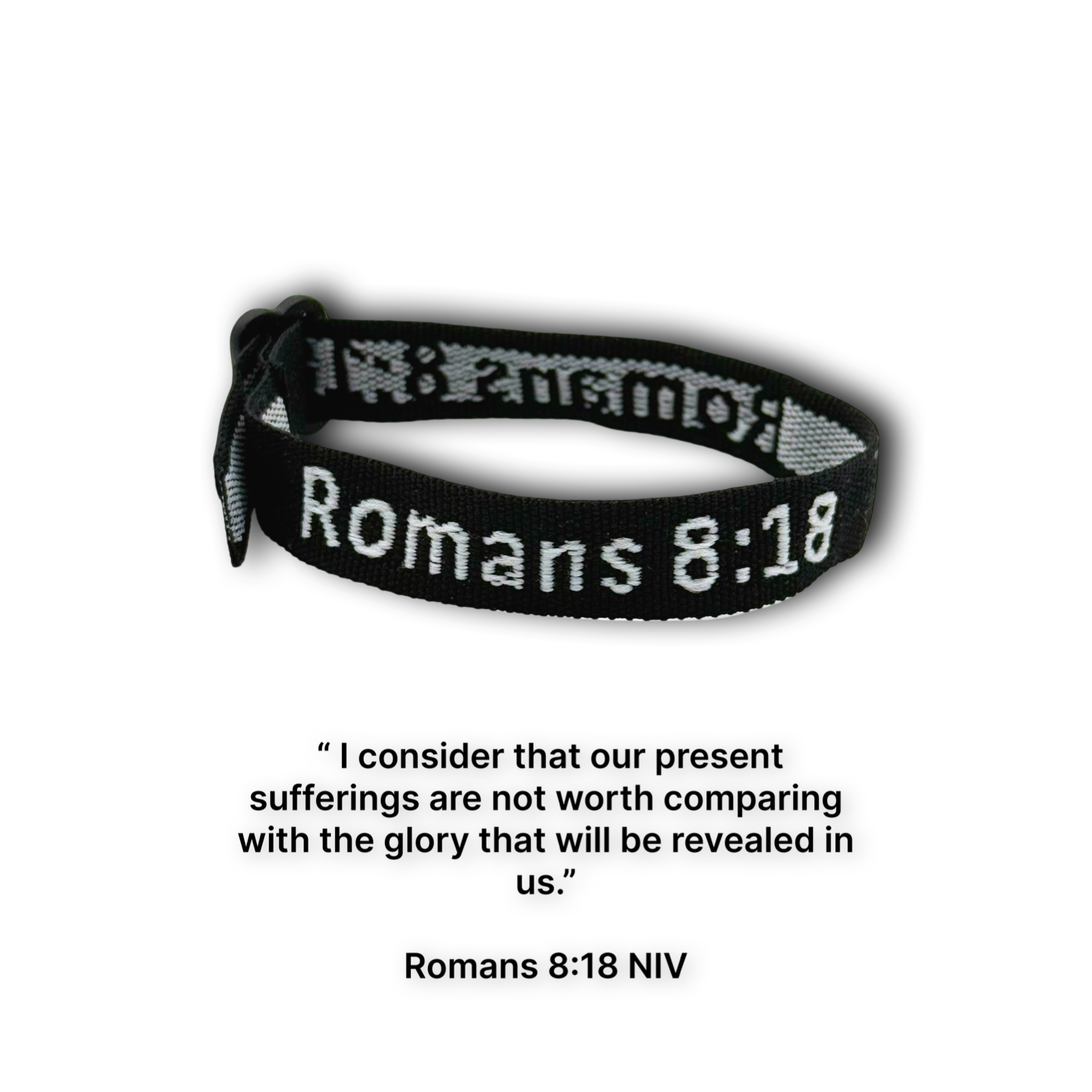 Adjustable Bible Verse Bracelet