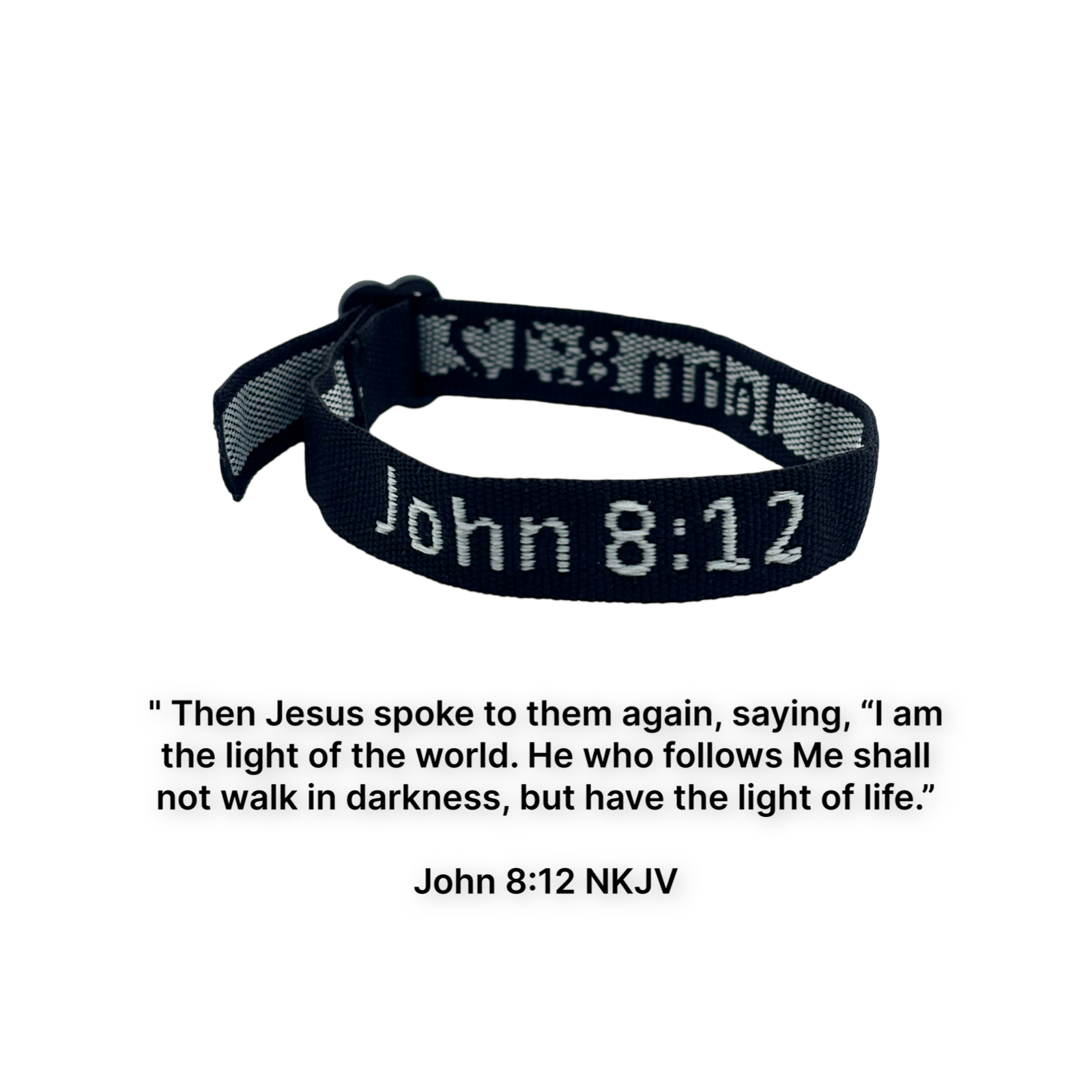 Adjustable Bible Verse Bracelet