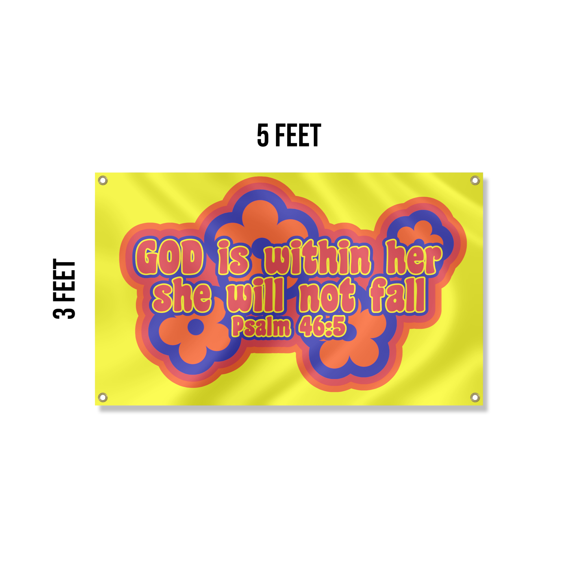 “Psalm 46:5” Flag