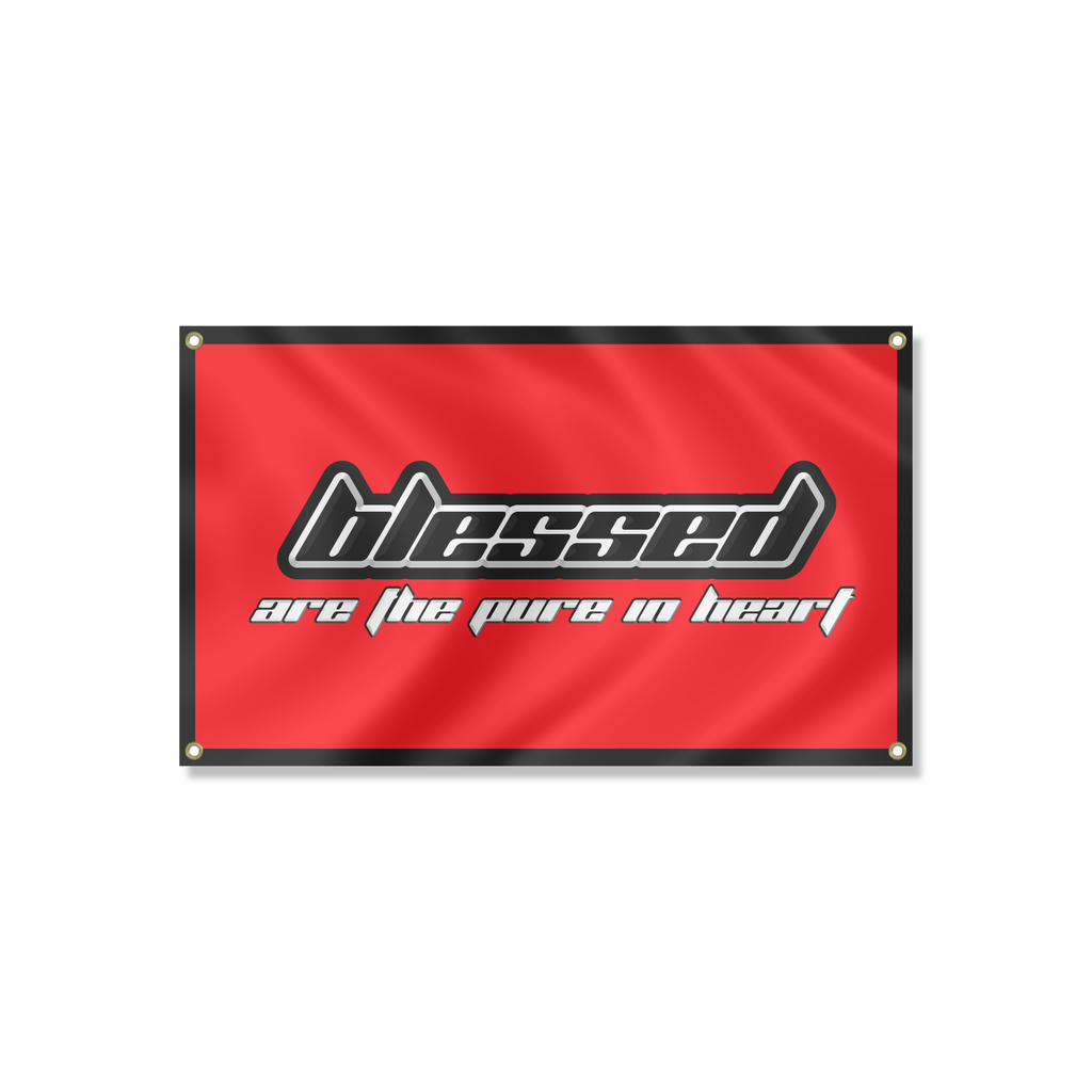 “Pure in Heart” Flag