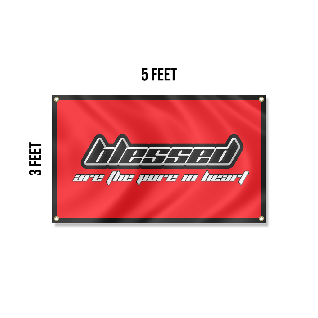 “Pure in Heart” Flag