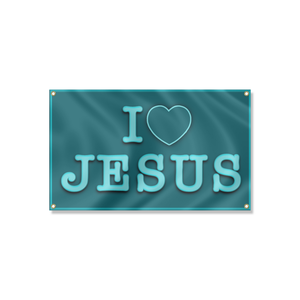 “I Heart Jesus” Flag