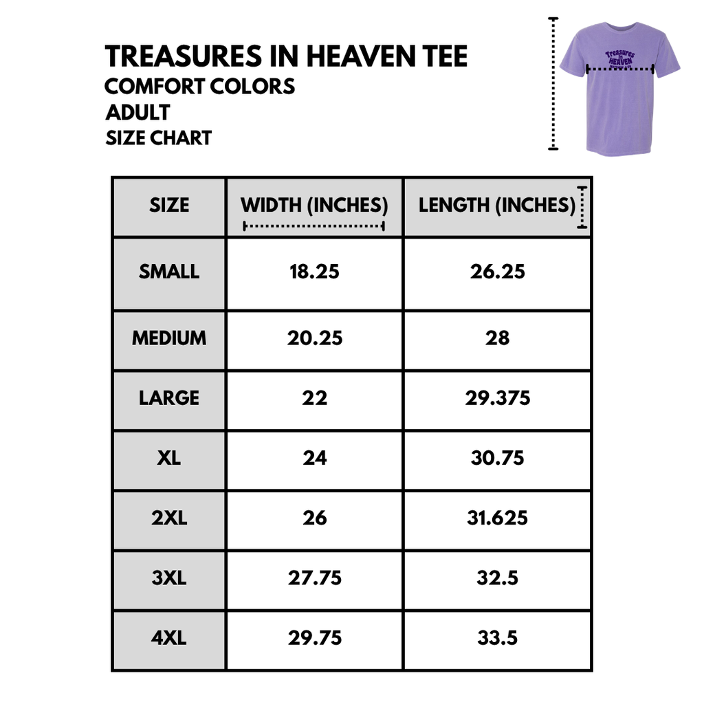 Treasures in Heaven Tee