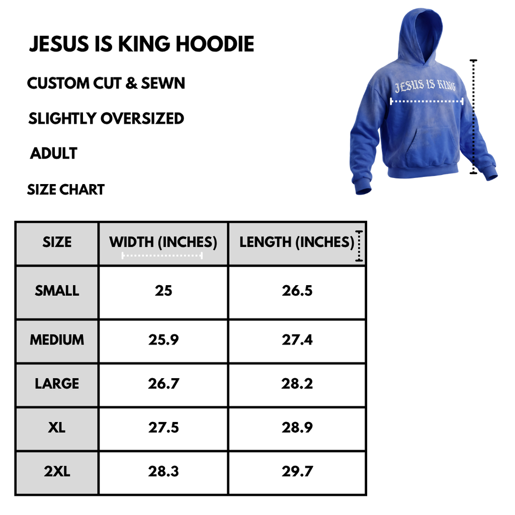 Jesus is King Hoodie