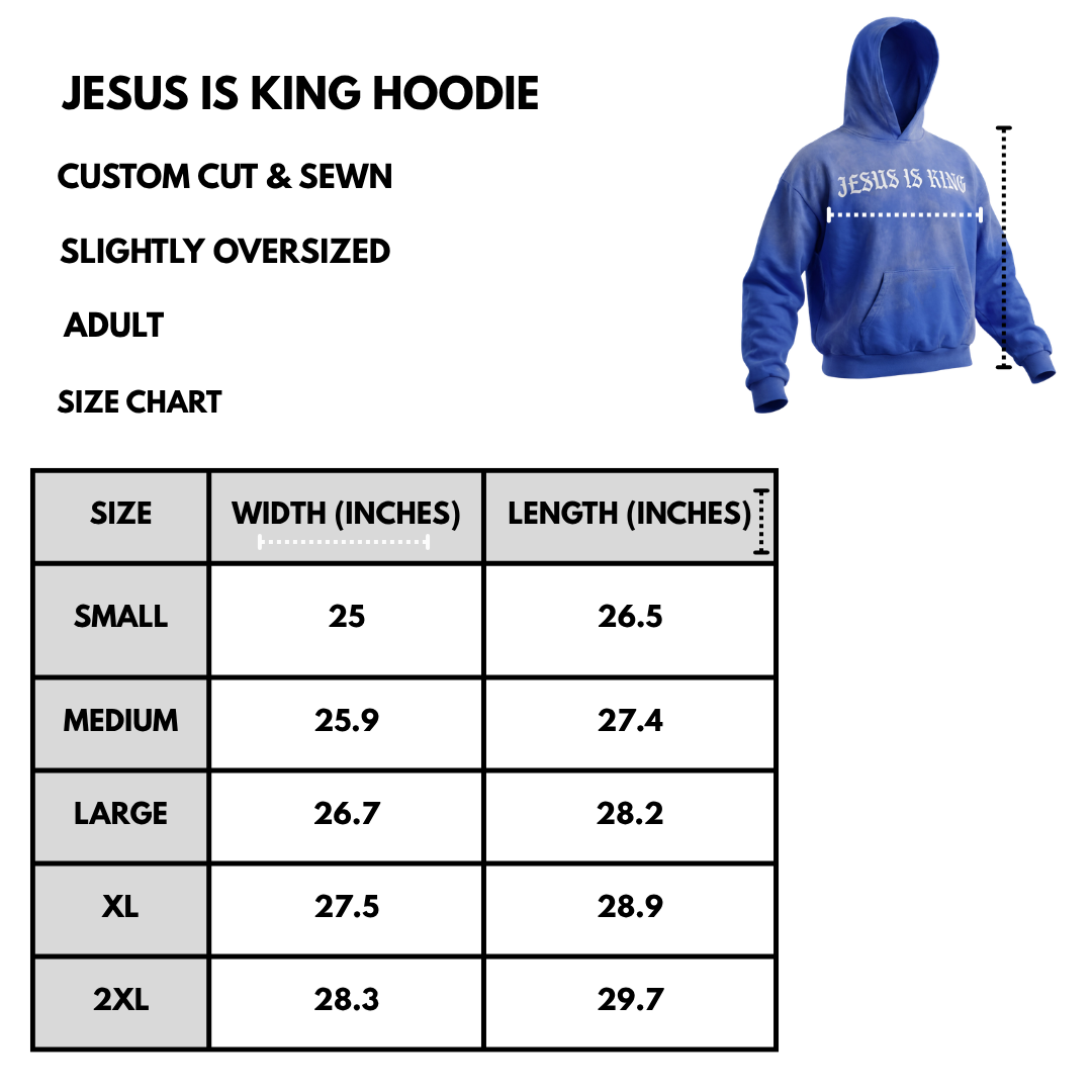 Jesus is King Hoodie