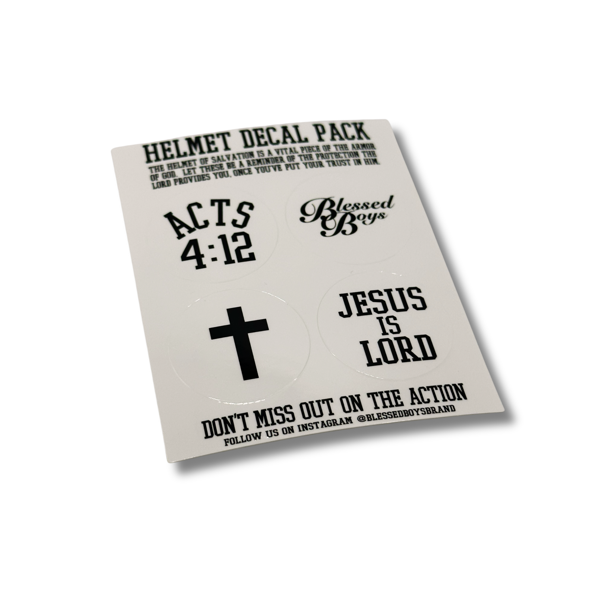 Helmet Decal Pack